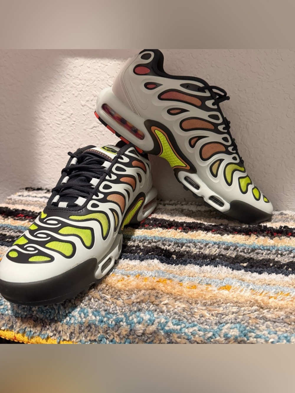 Nike Air Max Plus TN - Neon Green, Orange & Black - Picture 7 of 9